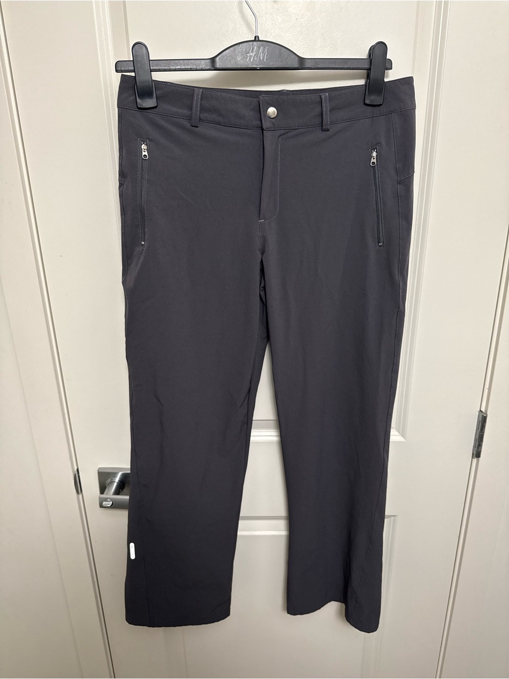 One Tooth Women's Charcoal Nylon Outdoor Hiking Pants in size L
